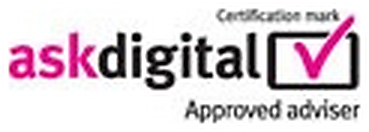 askdigital certification mark: Approved adviser